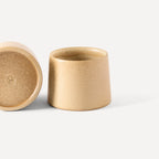 Sprout Mini | Handmade Ceramic Cup - Stone Beige - 120 ml