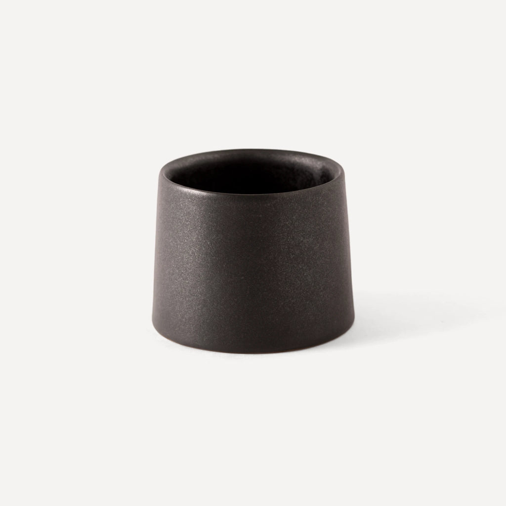 Sprout Mini | Handmade Ceramic Cup - Anthrazit Matte Black - 120 ml
