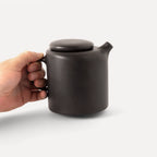 Chirpie | Handmade Teapot  - Anthrazit Matte Black - 700 ml